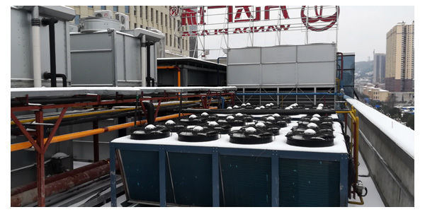 冷熱同供機組(雙源熱泵)節(jié)省空間節(jié)約用水